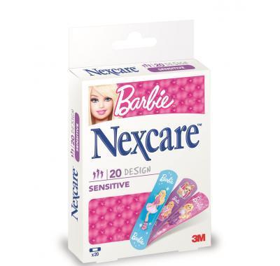 3M Nexcare Dětská náplast Barbie 19 x 72 mm 20 kusů, 3M, Nexcare, Dětská, náplast, Barbie, 19, x, 72, mm, 20, kusů