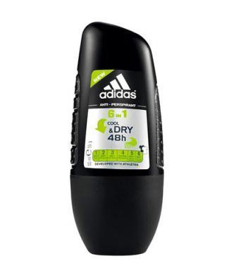 Adidas 6in1 Cool & Dry 48h Deo Rollon 50ml, Adidas, 6in1, Cool, &, Dry, 48h, Deo, Rollon, 50ml