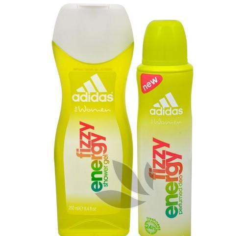 Adidas Fizzy Energy - deodorant ve spreji 150 ml   sprchový gel 250 ml, Adidas, Fizzy, Energy, deodorant, ve, spreji, 150, ml, , sprchový, gel, 250, ml