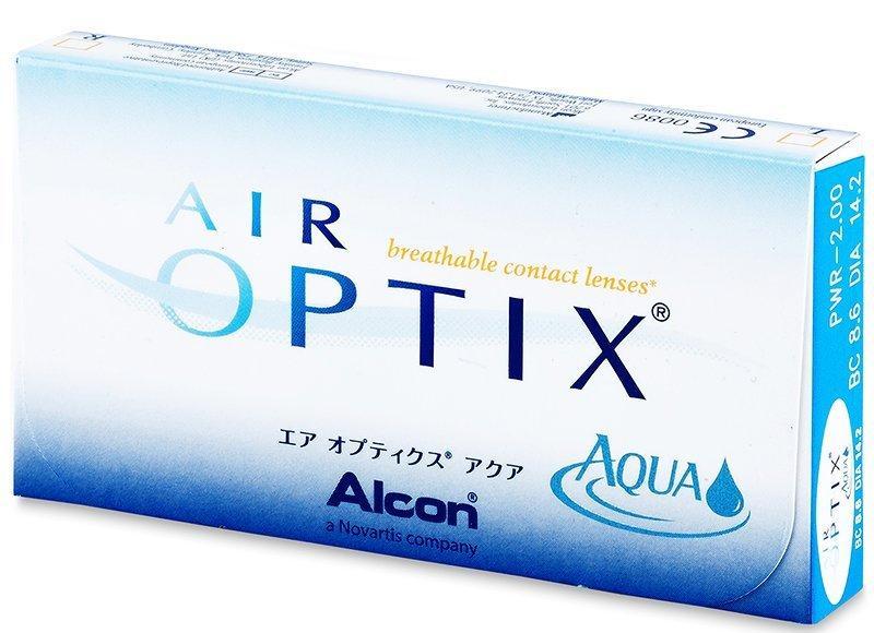 Air Optix Aqua (3 čočky), Air, Optix, Aqua, 3, čočky,
