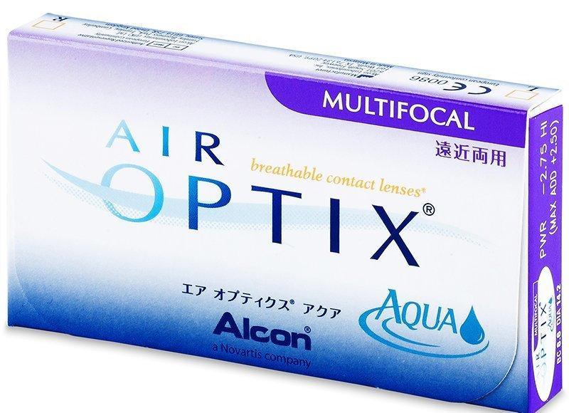 Air Optix Aqua Multifocal (3 čočky), Air, Optix, Aqua, Multifocal, 3, čočky,