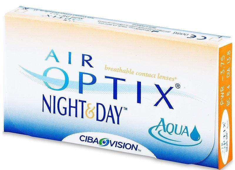 Air Optix Night and Day Aqua (6 čoček), Air, Optix, Night, and, Day, Aqua, 6, čoček,