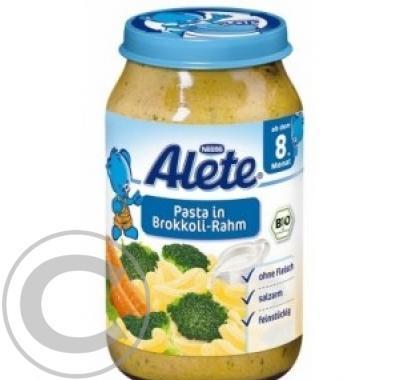 ALETE Masozeleninový příkrm 220 g těstoviny, brokolice, ALETE, Masozeleninový, příkrm, 220, g, těstoviny, brokolice