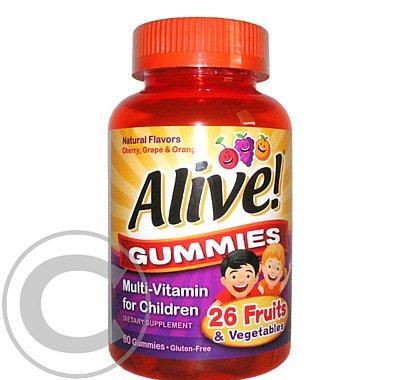 Alive! GUMMIES Multi-Vitamin for Children 60ks, Alive!, GUMMIES, Multi-Vitamin, for, Children, 60ks