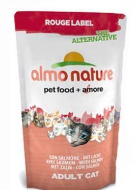 Almo Cat Nature kočka kapsička Rouge Label kuře   sýr 55g