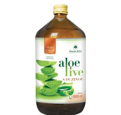 Aloe Live s dužinou 1000 ml, Aloe, Live, dužinou, 1000, ml