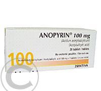ANOPYRIN 100 MG  20X100MG Tablety, ANOPYRIN, 100, MG, 20X100MG, Tablety