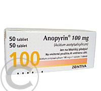 ANOPYRIN 100 MG  50X100MG Tablety, ANOPYRIN, 100, MG, 50X100MG, Tablety