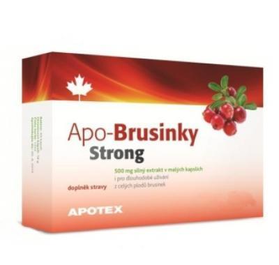APO-Brusinky Strong 500 mg - 12 kapslí  : VÝPRODEJ exp. 2016-02-28
