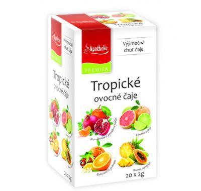 Apotheke Tropické ovocné čaje II 4v1 20x2g, Apotheke, Tropické, ovocné, čaje, II, 4v1, 20x2g