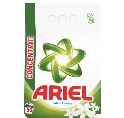 Ariel prášek White Flower 3,75 kg - 50 pracích dávek
