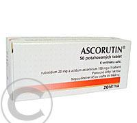 ASCORUTIN  50 Potahované tablety, ASCORUTIN, 50, Potahované, tablety