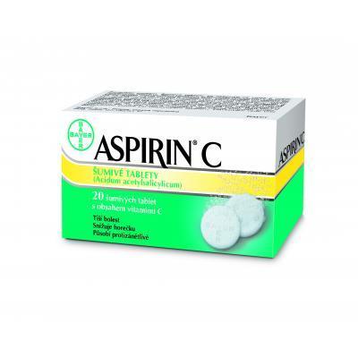 ASPIRIN C Šumivé tablety 20 ks, ASPIRIN, C, Šumivé, tablety, 20, ks