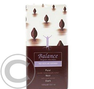 Balance hořká čokoláda bez přidaného cukru 100g, Balance, hořká, čokoláda, bez, přidaného, cukru, 100g