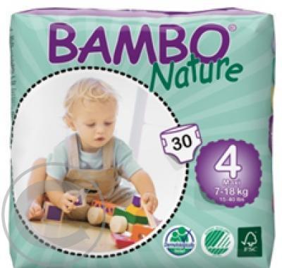 BAMBO Nature Maxi plenkové kalhotky 7 - 18 kg 30 ks, BAMBO, Nature, Maxi, plenkové, kalhotky, 7, 18, kg, 30, ks