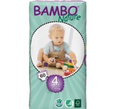 BAMBO Nature Maxi plenkové kalhotky 7-18kg 60ks, BAMBO, Nature, Maxi, plenkové, kalhotky, 7-18kg, 60ks