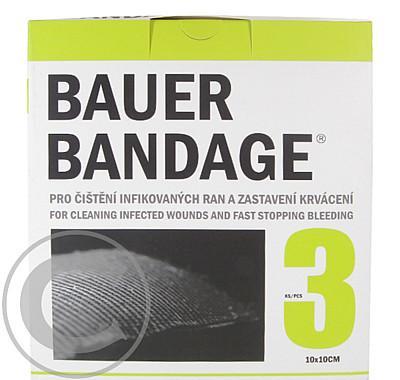 Bauer Bandage krycí obvaz z uhlíkové tkaniny 10x10 3ks, Bauer, Bandage, krycí, obvaz, uhlíkové, tkaniny, 10x10, 3ks