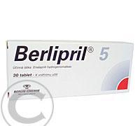 BERLIPRIL 5  30X5MG Tablety, BERLIPRIL, 5, 30X5MG, Tablety