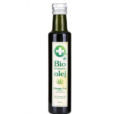 Bio konopný olej 250ml, Bio, konopný, olej, 250ml