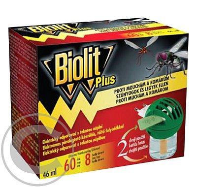 Biolit Plus elektrický strojek mouchy a komáři 1ks/46 ml, Biolit, Plus, elektrický, strojek, mouchy, komáři, 1ks/46, ml