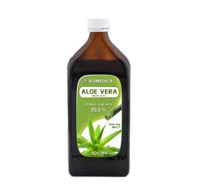 Biomedica Aloe vera šťáva 99.5 % 500 ml, Biomedica, Aloe, vera, šťáva, 99.5, %, 500, ml