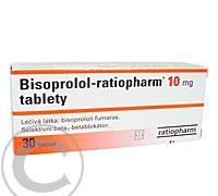BISOPROLOL-RATIOPHARM 10 MG  30X10MG Tablety