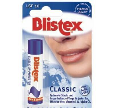 BLISTEX Lip Classic tyčinka na rty základní péče 4.25 g SPF 10, BLISTEX, Lip, Classic, tyčinka, rty, základní, péče, 4.25, g, SPF, 10