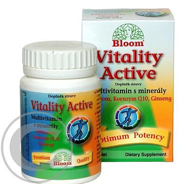 BLOOM Vitality Active Multivitamin s minerály tbl.60, BLOOM, Vitality, Active, Multivitamin, minerály, tbl.60