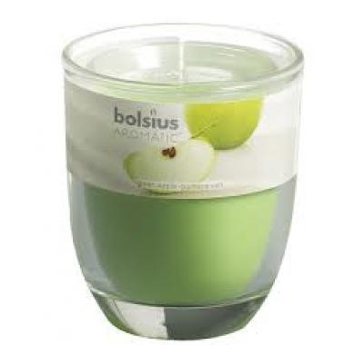BOLSIUS Aromatic Sklo 80 x 70 mm Green Apple, BOLSIUS, Aromatic, Sklo, 80, x, 70, mm, Green, Apple