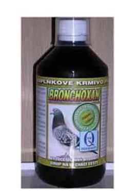 Bronchoxan pro holuby bylinný sirup 500ml, Bronchoxan, holuby, bylinný, sirup, 500ml