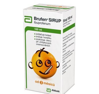 Brufen sirup 1x100 ml/2 gm, Brufen, sirup, 1x100, ml/2, gm