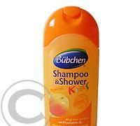 Bübchen šampon a sprch.gel pro děti meruňka 50ml, Bübchen, šampon, sprch.gel, děti, meruňka, 50ml