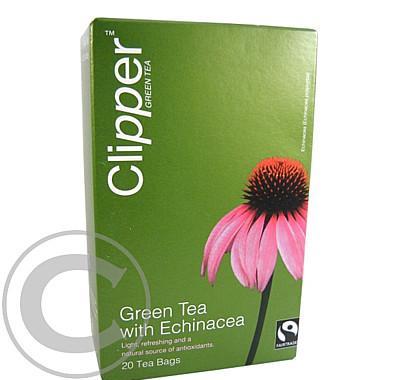 Čaj Clipper green tea with Echinacea 20 x 2 g, Čaj, Clipper, green, tea, with, Echinacea, 20, x, 2, g