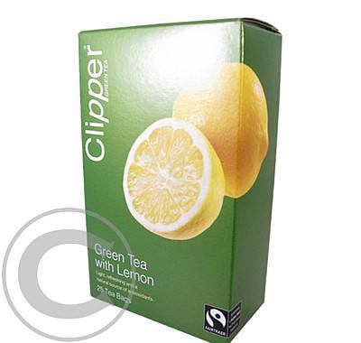 Čaj Clipper green tea with Lemon 25 x 2 g