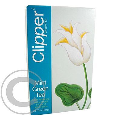 Čaj Clipper Mint Green Tea 25x2g