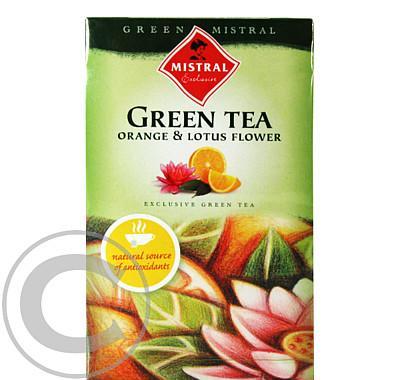 Čaj Mistrál Zelený Pomeranč   lotosový květ 20x1.5g