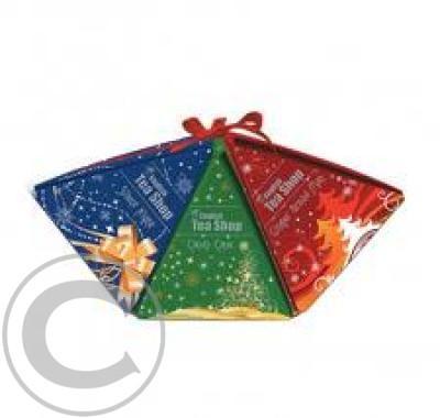 Čaje Vánoční dárková kolekce pyramidy 3druhy po 6ks