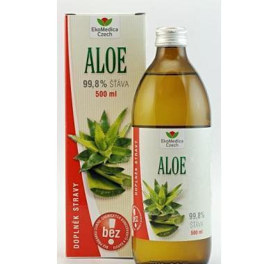 EkoMedica Aloe 99,8% šťáva 500 ml, EkoMedica, Aloe, 99,8%, šťáva, 500, ml