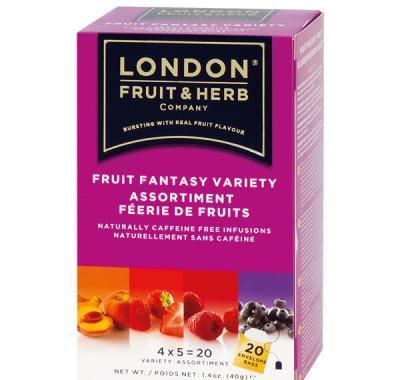 LONDON FRUIT & HERB Ovocná variace 20x2 g, LONDON, FRUIT, &, HERB, Ovocná, variace, 20x2, g