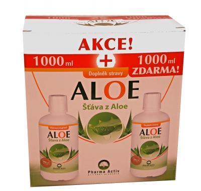 Pharma Activ Aloe - šťáva z aloe 1000 ml 1 1 ZDARMA