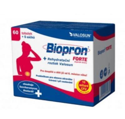 VALOSUN Biopron forte 60 tablet   rehydratační roztok 5 sáčků