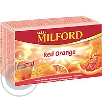 Čaj ovocný Červený pomeranč 20x2,5g MILFORD, Čaj, ovocný, Červený, pomeranč, 20x2,5g, MILFORD