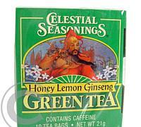 Čaj Zelený med-citron-ženšen n.s.10x2.1g Celestial, Čaj, Zelený, med-citron-ženšen, n.s.10x2.1g, Celestial