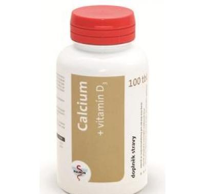 Calcium   vitamín D3 100 tbl. Fagron