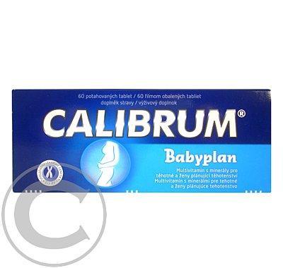 Calibrum Babyplan 60tbl