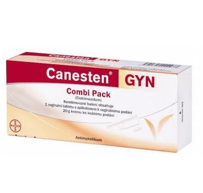 CANESTEN GYN COMBI PACK  1   DRM CRM 20GM Poševní tobolky, CANESTEN, GYN, COMBI, PACK, 1, , DRM, CRM, 20GM, Poševní, tobolky