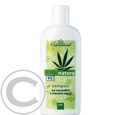 Cannaderm Cannacutis šampon na normální a mastné vlasy 200 ml