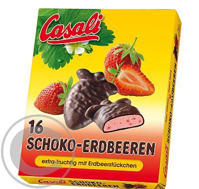 Casali Schoko-Erdbeeren 150g Jahodová pěna v čokoládě, Casali, Schoko-Erdbeeren, 150g, Jahodová, pěna, čokoládě