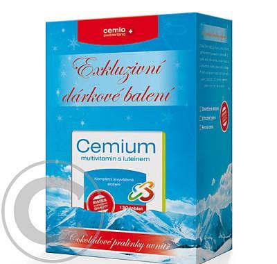 CEMIO Cemium multivitamín s luteinem 100 30   pralinky v Exkluzivním dárkovém balení, CEMIO, Cemium, multivitamín, luteinem, 100, 30, , pralinky, Exkluzivním, dárkovém, balení