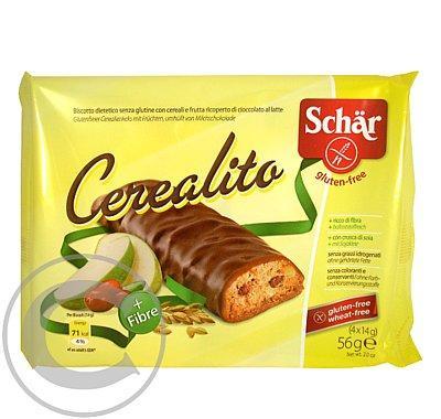 Cerealito 4x 14g cereální bezlepkové tyčinky v čokoládové polevě, Cerealito, 4x, 14g, cereální, bezlepkové, tyčinky, čokoládové, polevě